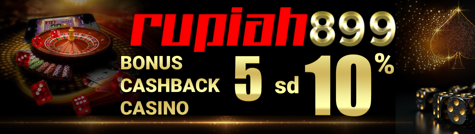 BONUS CASHBACK CASINO 5%-10%